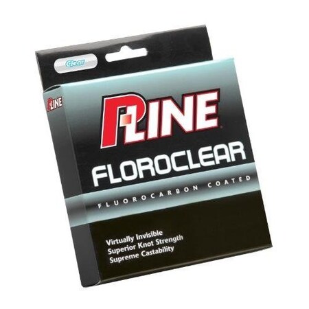 P-Line Floroclear Fluorocarbon Coated Mono 3Lb 300Yd Clear FCCF-3
